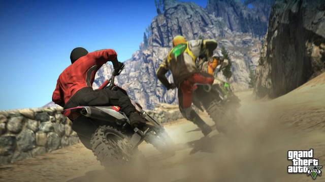 Actividades GTA V - ... motocross...