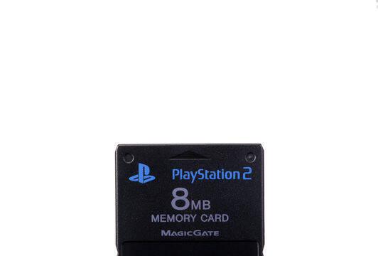 Colores Memory Card - Black (SCPH-10020)