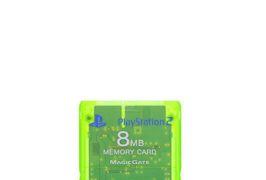 Colores Memory Card - Lemon Yellow (SCPH-10020 Y)