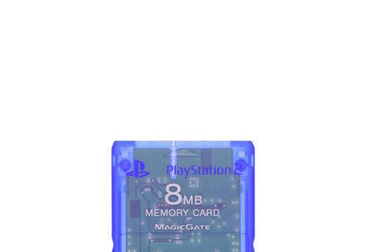 Colores Memory Card - Island Blue (SCPH-10020 LI)
