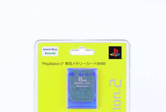 Colores Memory Card - Island Blue Island Emerald (SCPH-10410 LIG)