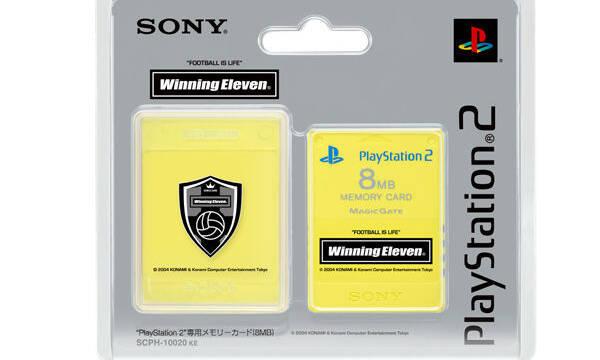 Memory Card Ediciones Limitadas - CPH-10020KE - World Soccer Winning Eleven 8 (Yellow)
