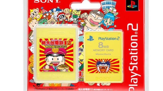 Memory Card Ediciones Limitadas - SCPH-10020KK - Momotarou Dentetsu 12 (Yellow)