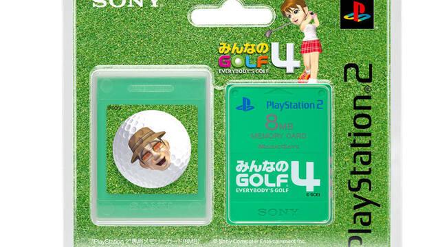 Memory Card Ediciones Limitadas - SCPH-10020KP - Hot Shots Golf 4 (Green)