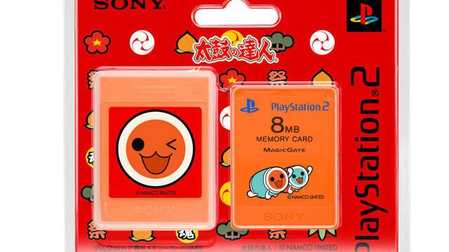 Memory Card Ediciones Limitadas - SCPH-10020KR - Taiko no Tatsujin (Orange)