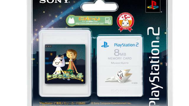 Memory Card Ediciones Limitadas - SCPH-10020KS -  Doko Demo Issyo Toro and the Shooting Star (White)