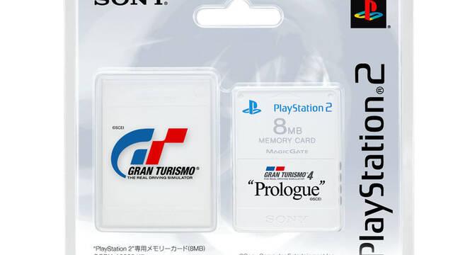 Memory Card Ediciones Limitadas - SCPH-10020KB - Gran Turismo 4 Prologue (White)
