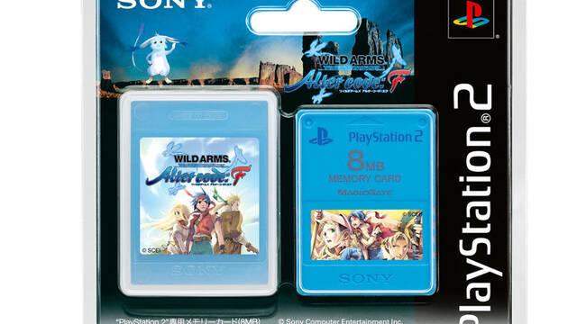 Memory Card Ediciones Limitadas - SCPH-10020KF - Wild Arms Alter Code F (Light Blue)