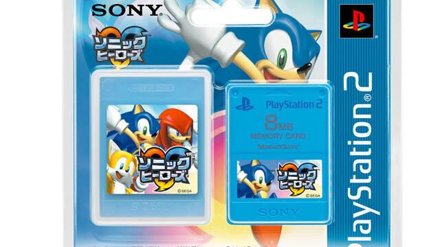 Memory Card Ediciones Limitadas - SCPH-10020KG - Sonic Heroes (Light Blue)