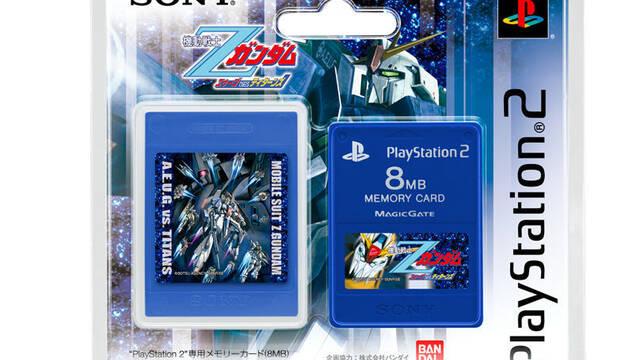 Memory Card Ediciones Limitadas - SCPH-10020KH - Mobile Suit Z-GUNDAM A.E.U.G vs Titans (Blue)