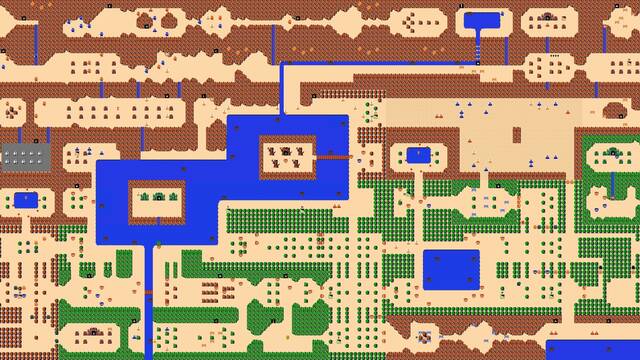 Mapa original Zelda -