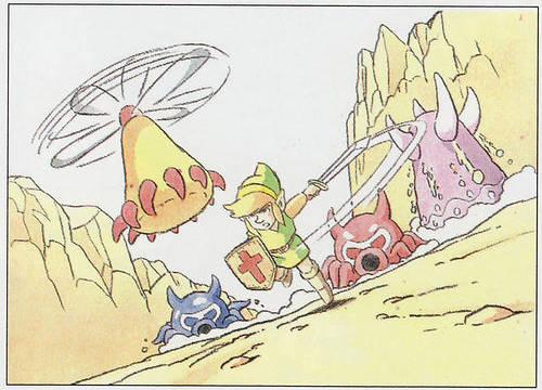 Ilustraciones The Legend of Zelda -
