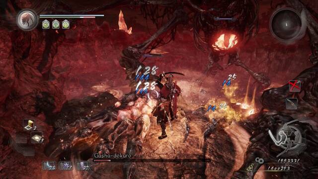 Nioh El origen de mal Jefe Gasha-Dokuro - Manos