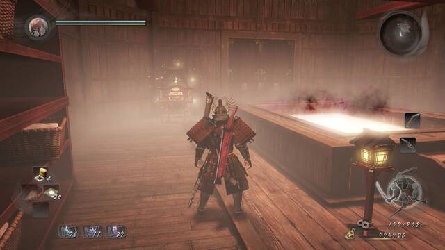 Nioh El cuervo silencioso - Fuente termal