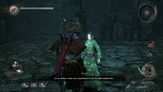 Nioh La hija del demonio - Chica encarcelada