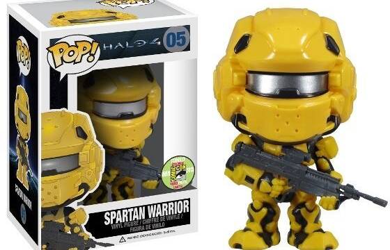 Halo Pop! - Spartan Warrior (amarillo)