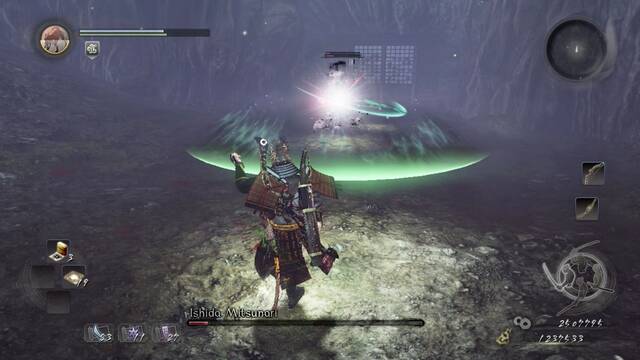 Nioh La profanación del monte sagrado Jefe Ishida Mitsunari - Onda cuádruple
