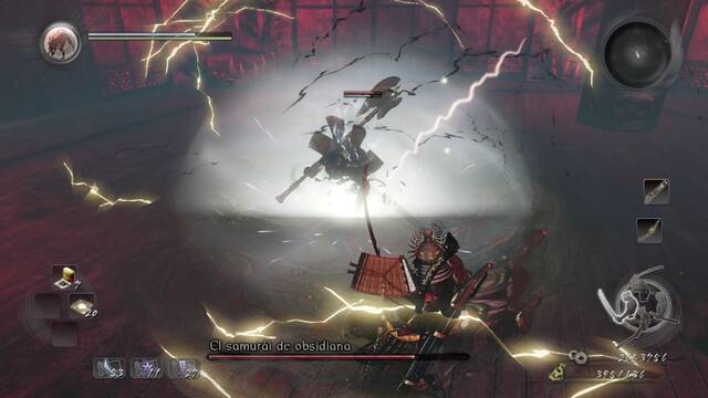Nioh El samurái de Sawayama El samurái de obsidiana - Ataque en área