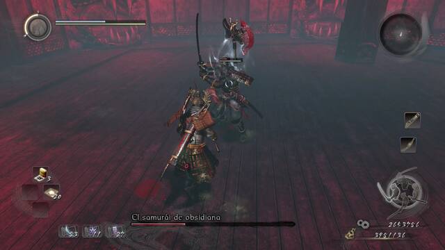 Nioh El samurái de Sawayama El samurái de obsidiana - Jefe con espada