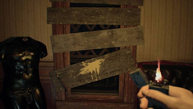 Resident Evil 7 DLC Hijas - Quitar la tabla de la ventana