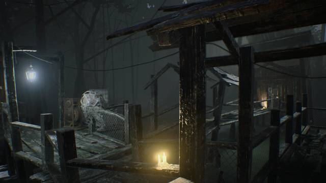 Resident Evil 7 Conseguir el lanzallamas - Pasarela