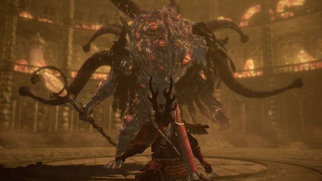 Nioh Los ojos de la reina Jefe Cienojos