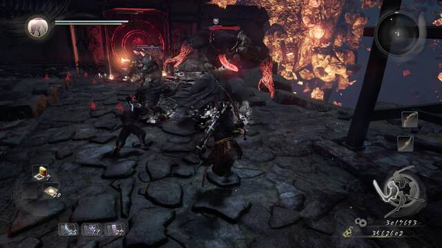 Nioh La aparición del rey demonio - Enemigos guardianes