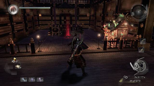 Nioh La aparición del rey demonio - Altar y tumba sangrienta