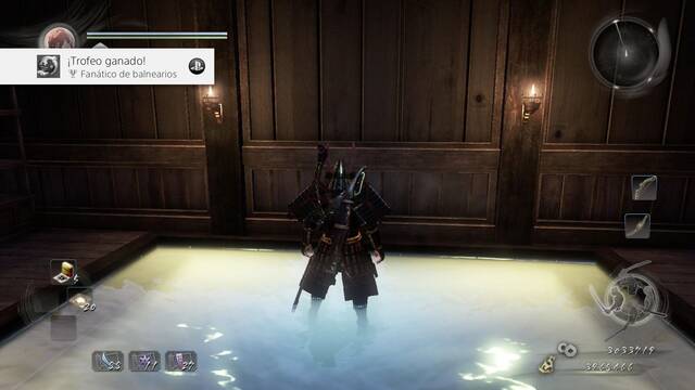 Nioh La aparición del rey demonio - Trofeo Fanático de balnearios