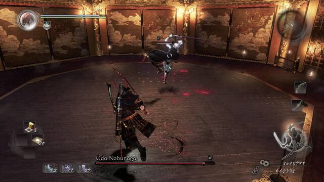 Nioh La aparición del rey demonio Jefe Oda Nobunaga - Combos