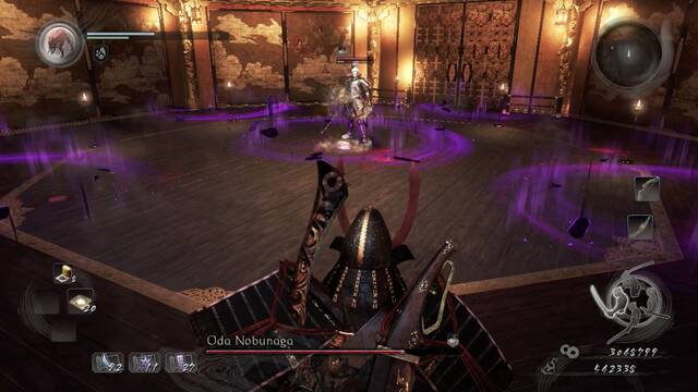 Nioh La aparición del rey demonio Jefe Oda Nobunaga - Arma morada