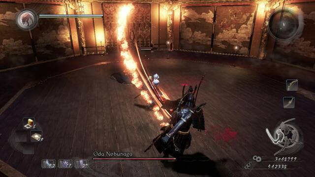 Nioh La aparición del rey demonio Jefe Oda Nobunaga - Arma roja