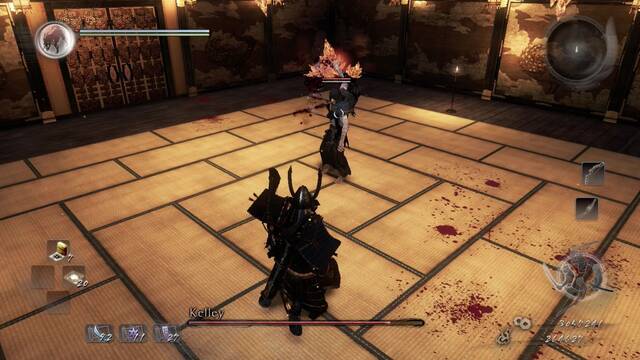 Nioh La aparición del rey demonio Jefe Kelley - Agarre