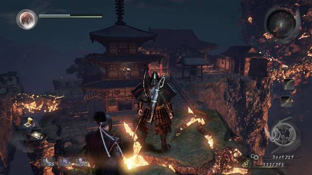 Nioh La aparición del rey demonio - Piedras flotantes