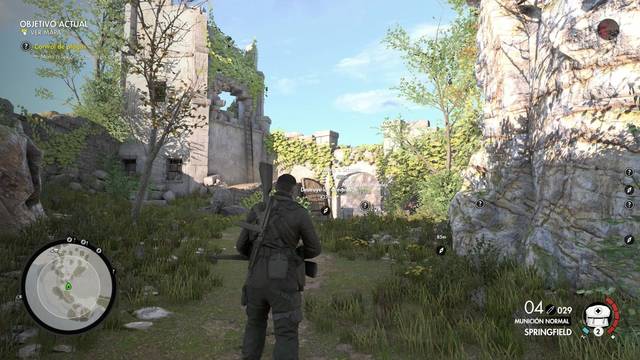 Sniper Elite 4 Isla de San Celini - Torre elevada