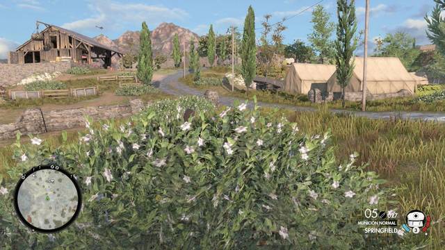 Sniper Elite 4 Isla de San Celini - Granero