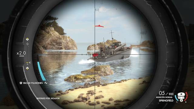 Sniper Elite 4 Aldea de Bitanti - Patrullera