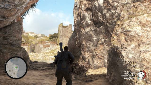 Sniper Elite 4 Aldea de Bitanti - Tirador