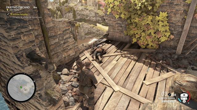 Sniper Elite 4 Aldea de Bitanti - Informe de francotirador