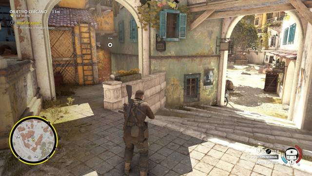 Sniper Elite 4 Aldea de Bitanti - Base partisana