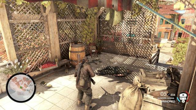 Sniper Elite 4 Aldea de Bitanti - Cartas de la familia 3