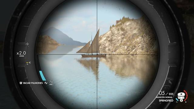 Sniper Elite 4 Aldea de Bitanti - guila de piedra 3