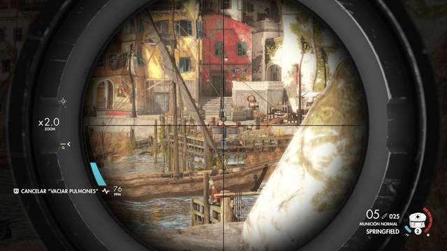 Sniper Elite 4 Aldea de Bitanti - Informe de servicio 1