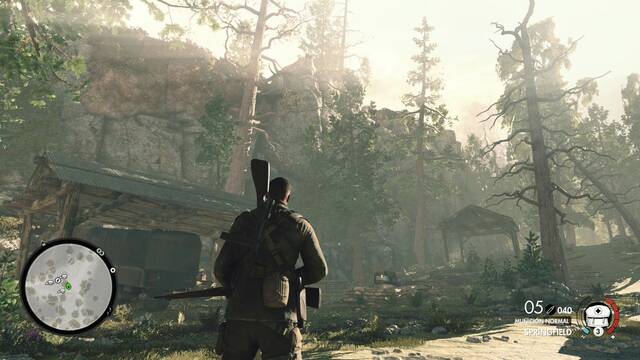 Sniper Elite 4 Viaducto de Regilino - guila de piedra 1