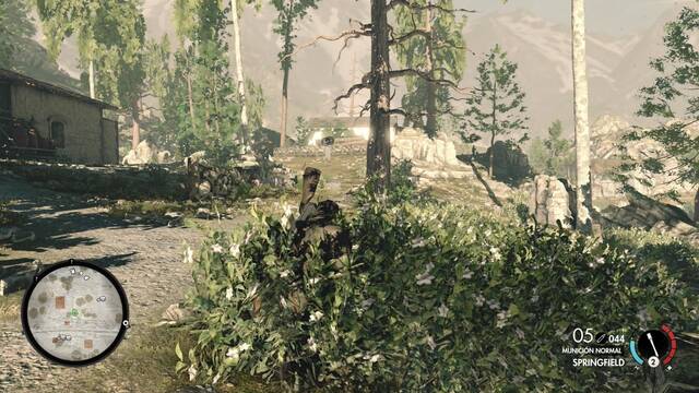 Sniper Elite 4 Viaducto de Regilino - Posicin enemiga