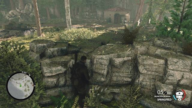 Sniper Elite 4 Viaducto de Regilino - Segundo puesto de control