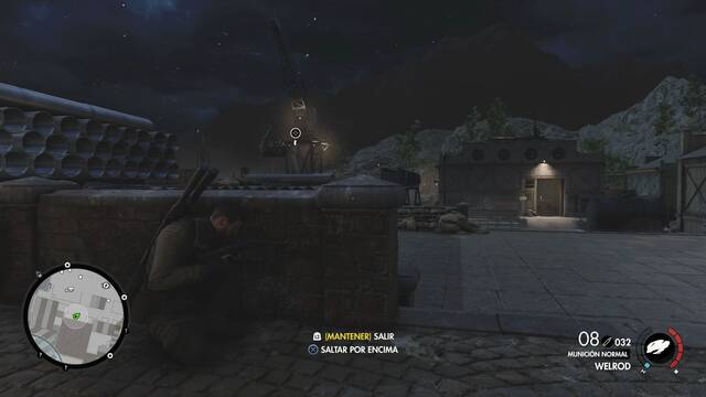 Sniper Elite 4 Muelle de Lorino - Segundo grupo de soldados