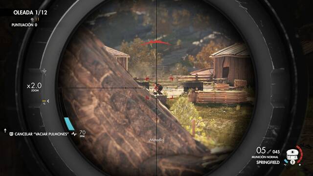 Sniper Elite 4 Modo supervivencia - Oleadas de enemigos