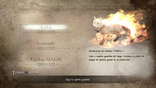 Nioh Seleccin de espritu - Kato