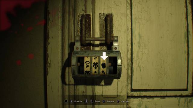 Resident Evil 7 El dormitorio - Código